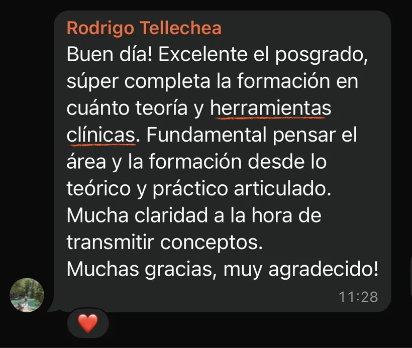 Reseña: herramientas clínicas del posgrado