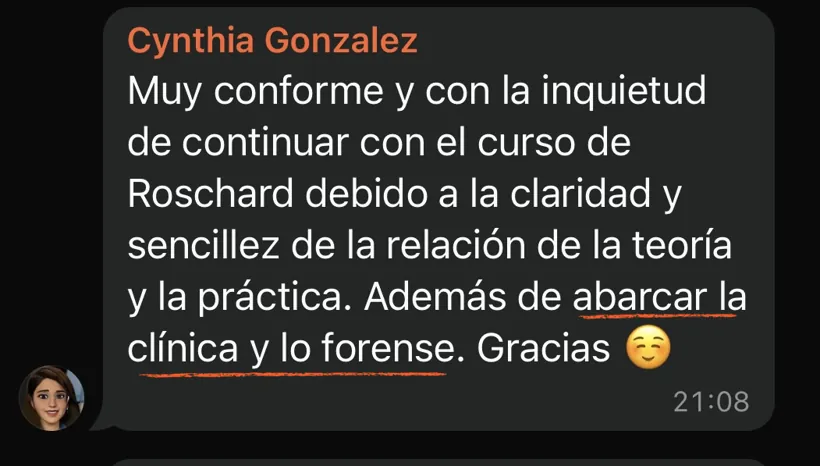 Reseña: el posgrado abarca la clínica y lo forense